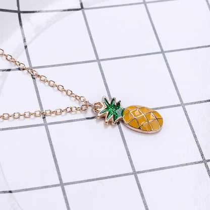 Pineapple Life Necklace - Cute and Simple Design
