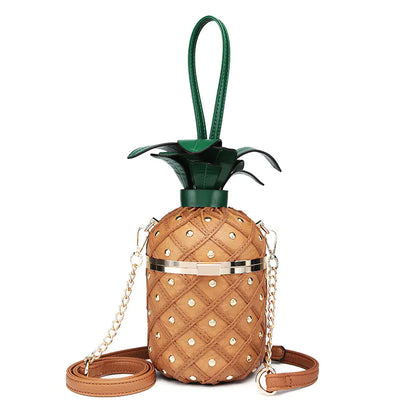 Pineapple Hand Chain Bag