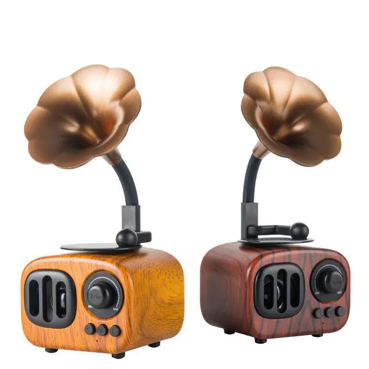Vintage Wireless Bluetooth Speaker - Mini Retro Design
