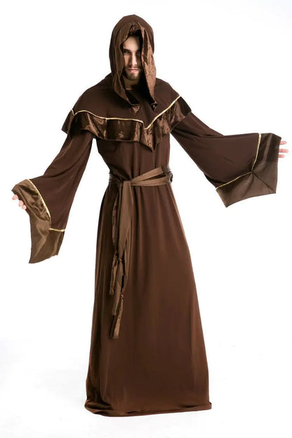 Adult Wizard Costume for Halloween Party Performance