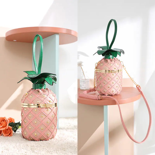 Pineapple Hand Chain Bag