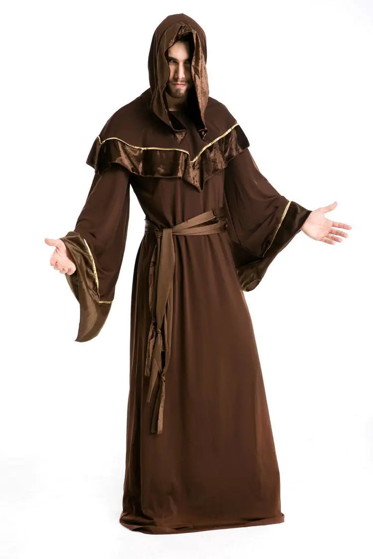 Adult Wizard Costume for Halloween Party Performance