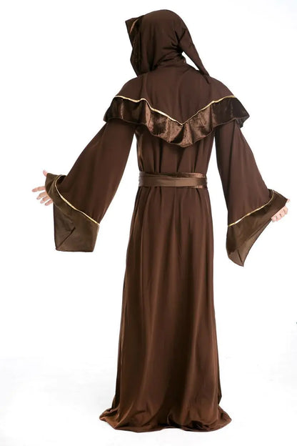 Adult Wizard Costume for Halloween Party Performance