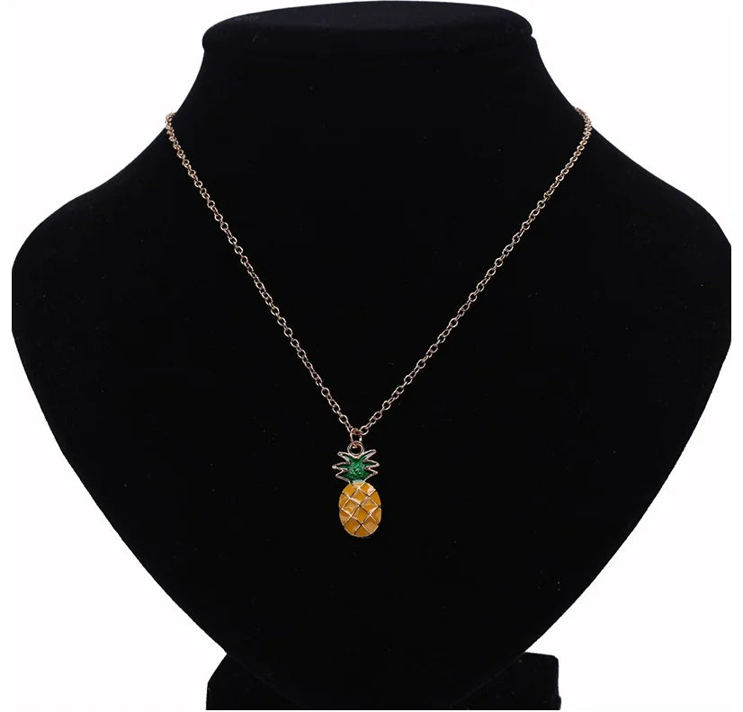 Pineapple Life Necklace - Cute and Simple Design