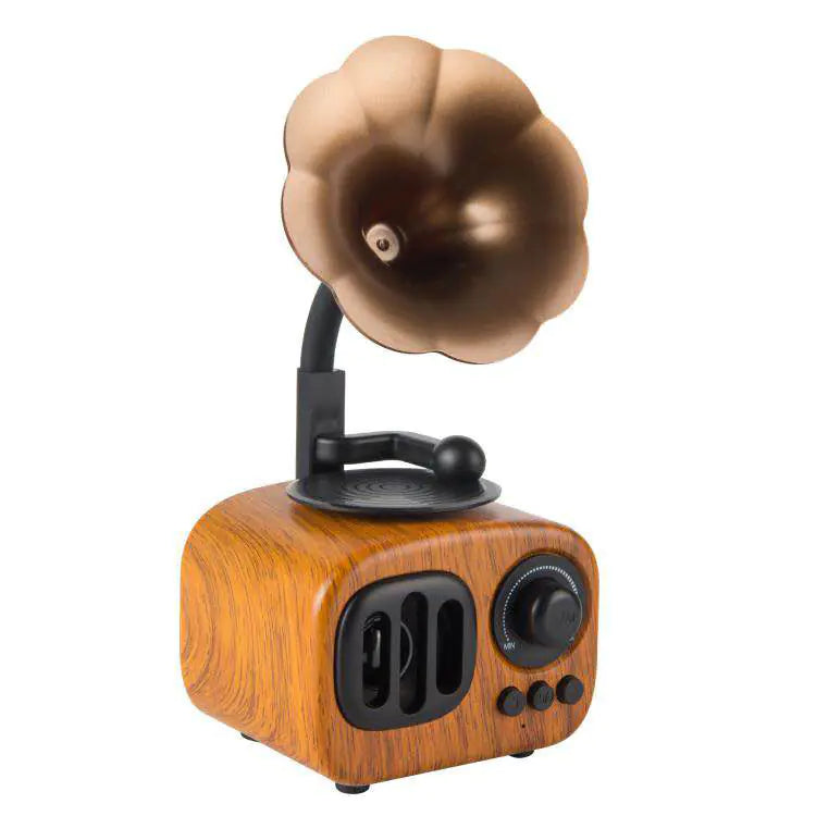 Vintage Wireless Bluetooth Speaker - Mini Retro Design