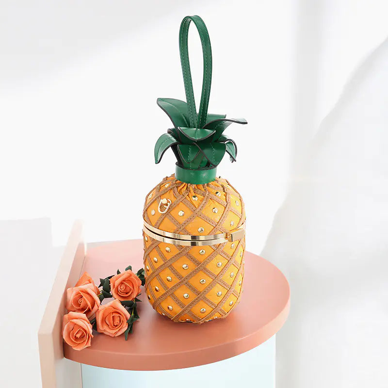 Pineapple Hand Chain Bag