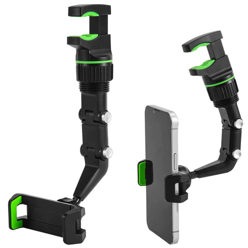 XIHIRCD Rotatogrip Phone Holder 360 Degree Rotatable Rotato Grip Cell Phone Holder Multifunctional Rotato Grip Phone Mount Car Phone Holder Rearview Mirror Phone Holder for Car