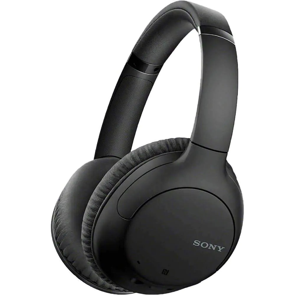 Sony Noise Cancelling Headphones WHCH710N: Wireless Bluetooth Over the Ear Headset with Mic for Phone-Call Black