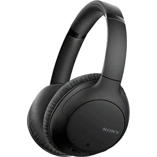 Sony Noise Cancelling Headphones WHCH710N: Wireless Bluetooth Over the Ear Headset with Mic for Phone-Call Black
