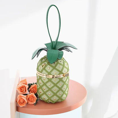 Pineapple Hand Chain Bag