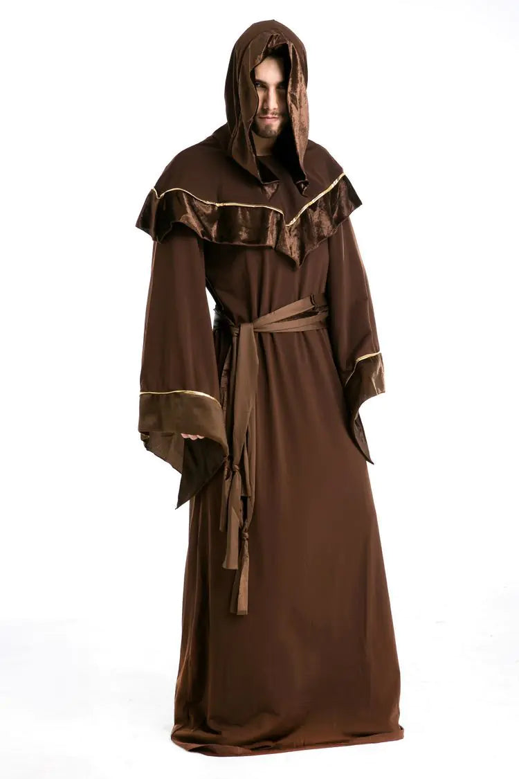 Adult Wizard Costume for Halloween Party Performance