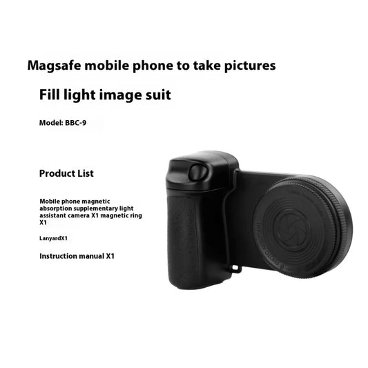 Bluetooth Phone Fill Light with Magnetic Mount
